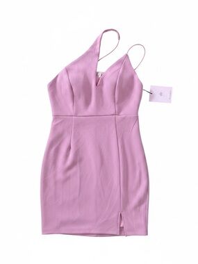 Hello Molly pink Spaghetti Strap Mini Dress